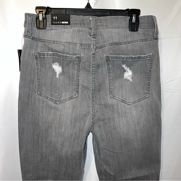 Mysterious Gal Jeans - Grey - Picture 7 of 10